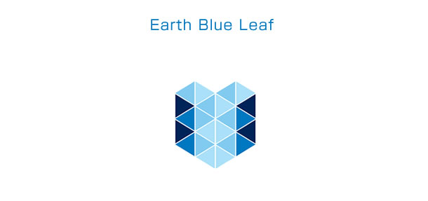 Earth Blue Leaf